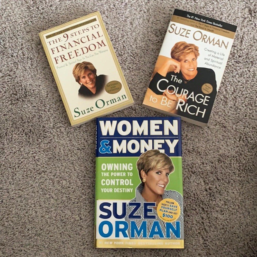 Suze Orman bundle of books